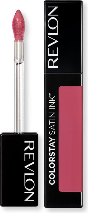 Actual product image Revlon ColorStay Satin Ink Lipstick with Blackcurrant Seed Oil Long Lasting No010 Your Majesty (010 - Your Majesty)