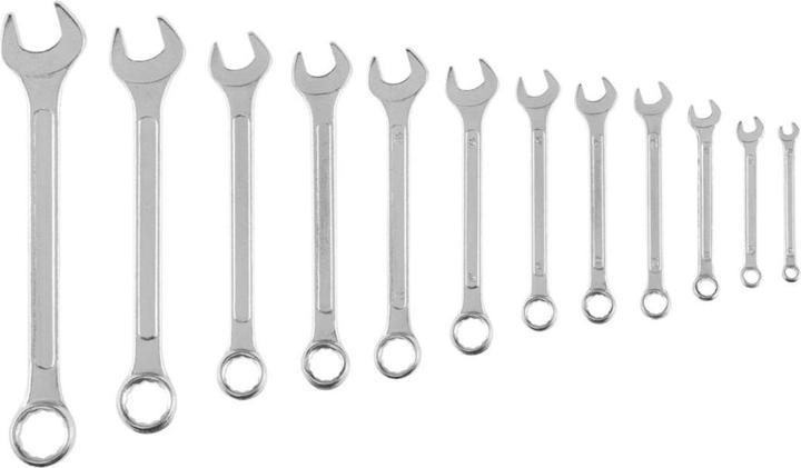 TOP Tools Combination spanner set 6-22mm 12 pcs (35D357) (7 mm, 12 mm, 14 mm, 22 mm, 19 mm, 17 mm, 6 mm, 9 mm, 11 mm, 13 mm, 8 mm, 10 mm)