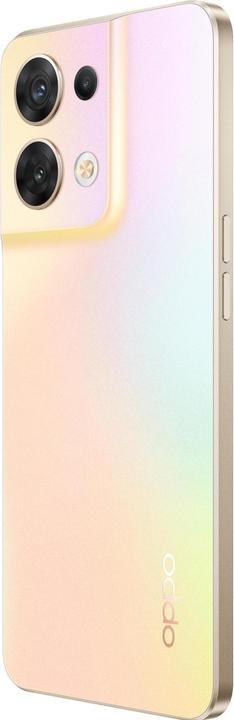 Actual product image OPPO Reno 8 (256 GB, Shimmer Gold, 6.43", Dual SIM, 50 Mpx, 5G)