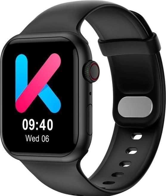 Productafbeelding Kumi Slim horloge KU3 Meta, zwart (45 mm)