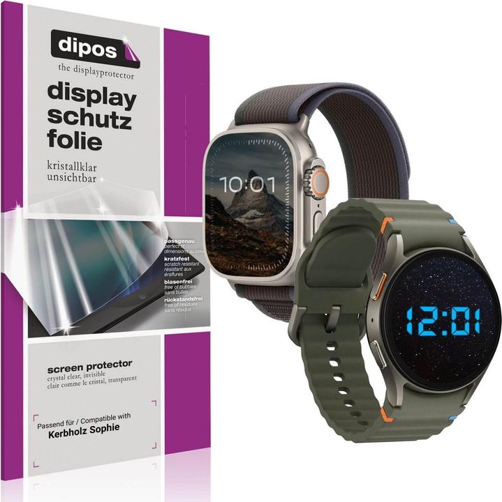 Actual product image Dipos Screen Protector Crystalclear for Kerbholz Sophie