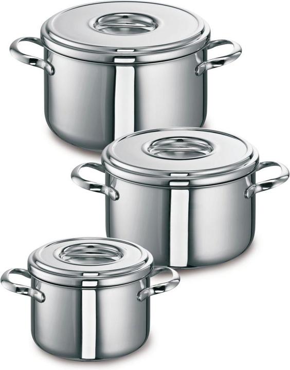 Schulte-Ufer SCHULTE UFER ROMANA i 3-pc stainless steel saucepan set511 (Pot, Stainless steel)