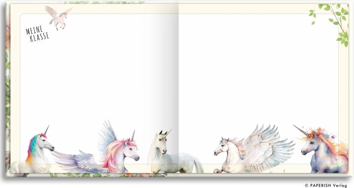 Actual product image Schulfreunde - EINHORN (German, PAPERISH Publishing House, Pia Loewe, 2023)