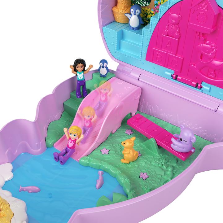 Productafbeelding Polly Pocket Mattel HKV50 Mama & Joey Kangoeroe doos