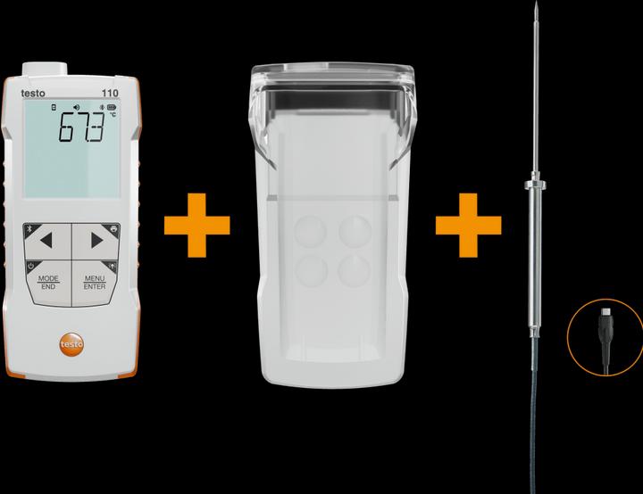 Actual product image Testo 110 Food Set incl.