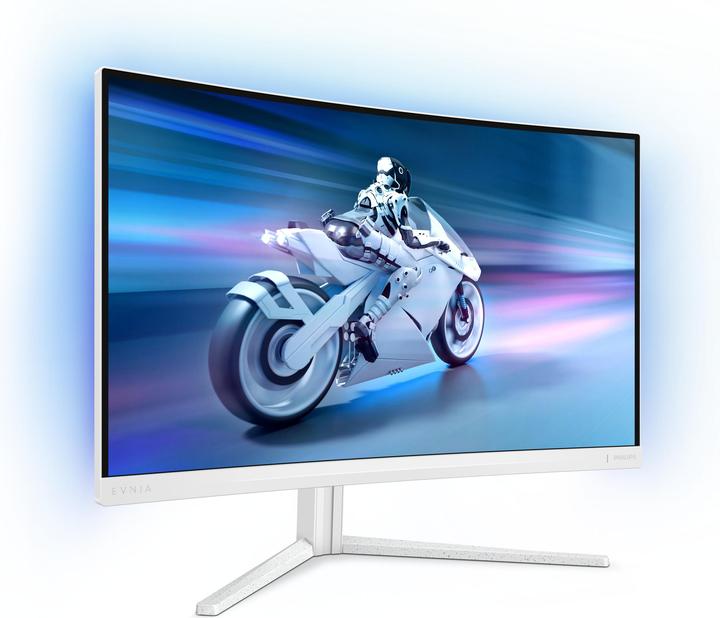 Image du produit Philips Evnia 27M2C5501 - 27 pouces QHD Curved Gaming Monitor, blanc (2560 x 1440 pixels, 27")