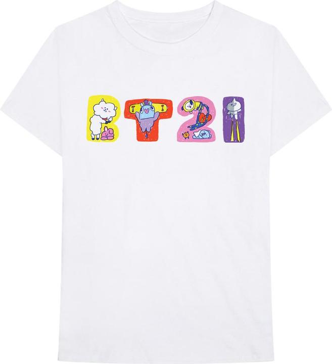 Actual product image BT21 Doodle Letters (L)