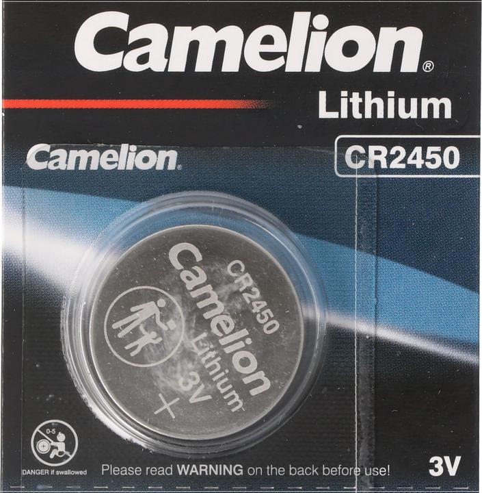Actual product image Camelion CR2450 Lithium Batterie im praktischen 5er Set (5 pcs., CR2450, 550 mAh)