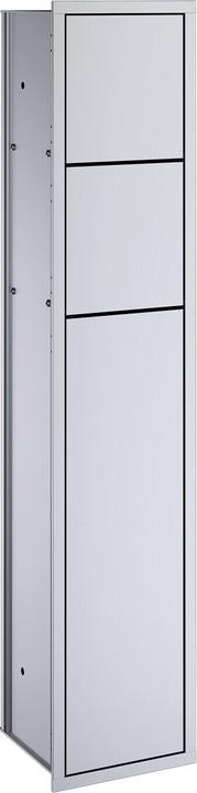 Emco WC module ASIS 150 concealed 809x168mm door left aluminium
