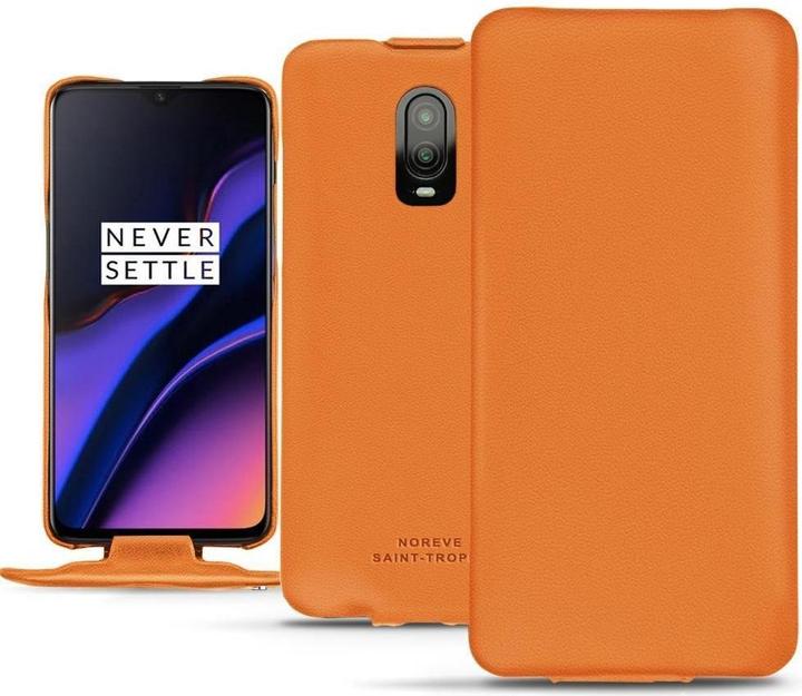 Actual product image Noreve Leather cover vertical (OnePlus 6T)
