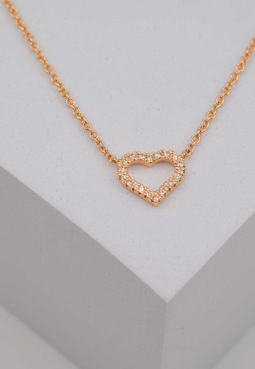 Produktbild Muau Herz (19 cm, 750/18K Rotgold)