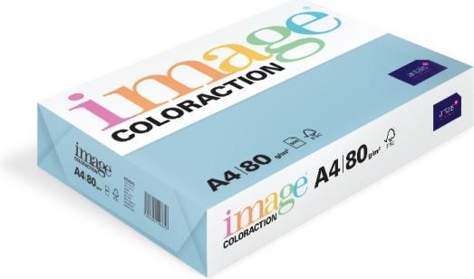 Actual product image Image Kopipapir Coloraction A4 80g Iceberg Pale Icy Blue - (500 ark pr. pakke) (80 g/m², A4)