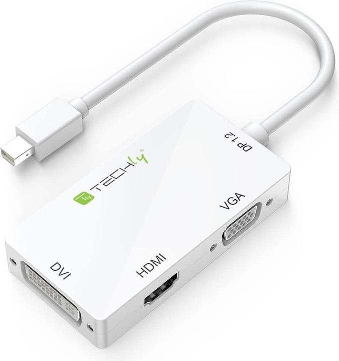 Produktbild Techly Mini-DisplayPort zu HDMI (DVI, VGA, HDMI, 8.50 cm)