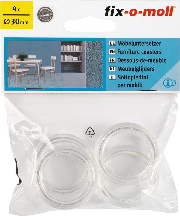 Fix-o-moll Möbeluntersetzer (4 Stück)