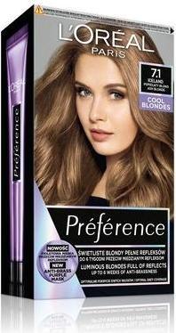 Image du produit L'Oréal Paris L'Oréal Preference teinture pour cheveux L 7.1 Iceland (7.1 Islande)