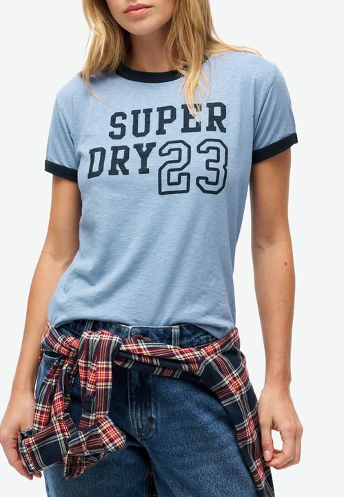 Actual product image Superdry Athletic Ringer Fitted Tee (8)