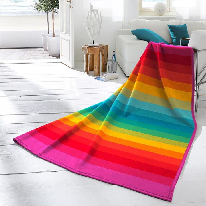 Produktbild Biederlack Wohndecke Rainbow (150x200 cm)