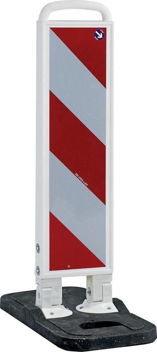 Image du produit Magni Balise pliante blanche 750mm Pied noir RA2B R L