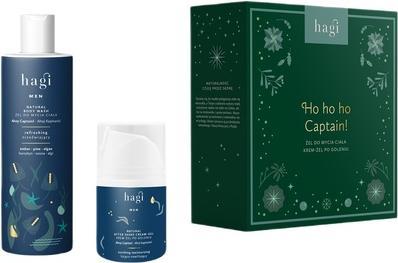 Hagi Hagiset Ho Ho Ho Kapitän Ahoj Body Wash Gel 300ml und Aftershave Cream Gel 50ml (300 ml)