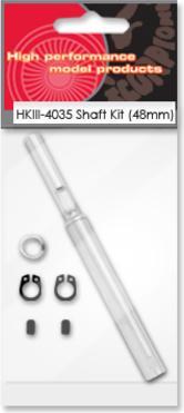 Produktbild Scorpion HKIII-4035 Motor Shaft Kit - XL 6mm / 48mm / 112mm