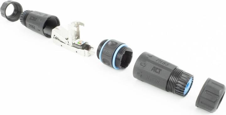 Produktbild CAT6A Outdoor IP68 cable coupler (Netzwerk Kupplung)