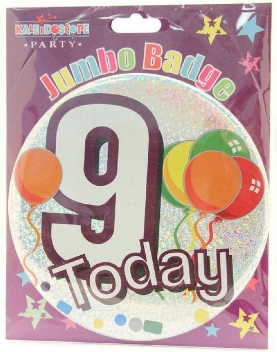 Actual product image Apac 9 PartyButton Birthday
