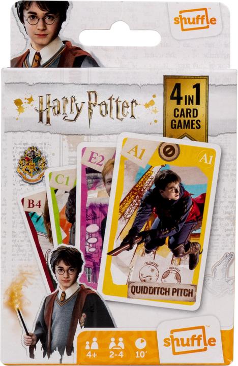 Immagine prodotto AGM Gioco di carte Harry Potter - 4 in 1 (Tedesco, Francese, Italiano)