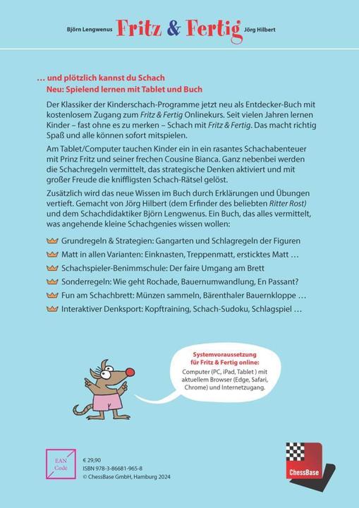 Produktbild Fritz&Fertig - und plötzlich kannst Du Schach
