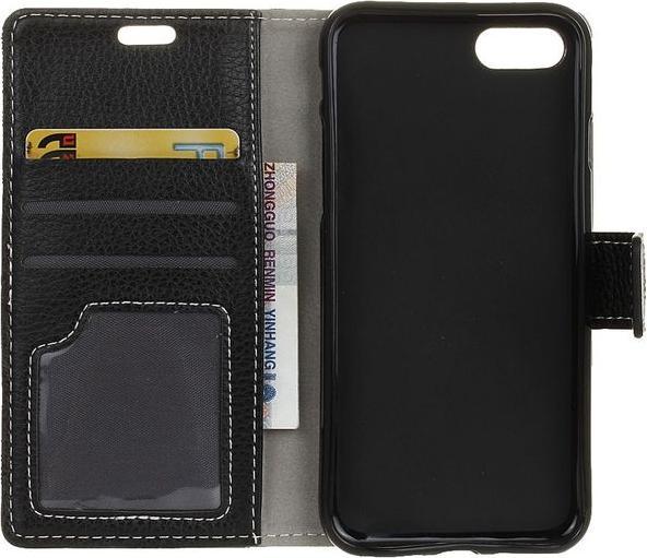 Produktbild MU Classic Litchi Leder Bookcover II Series (Wiko Sunny 3)