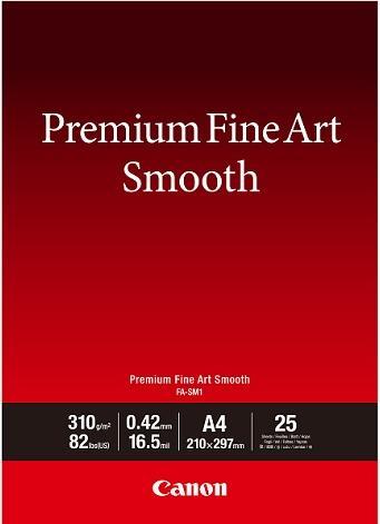 Produktbild Canon Premium Fine Art Smooth (310 g/m², A4, 1 x)