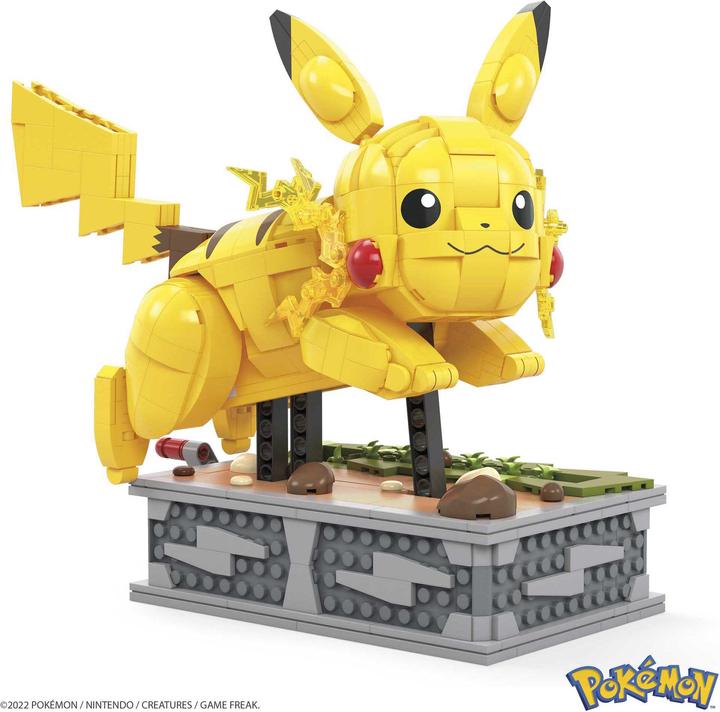 Actual product image Mega Construx Pokémon Motion Pikachu
