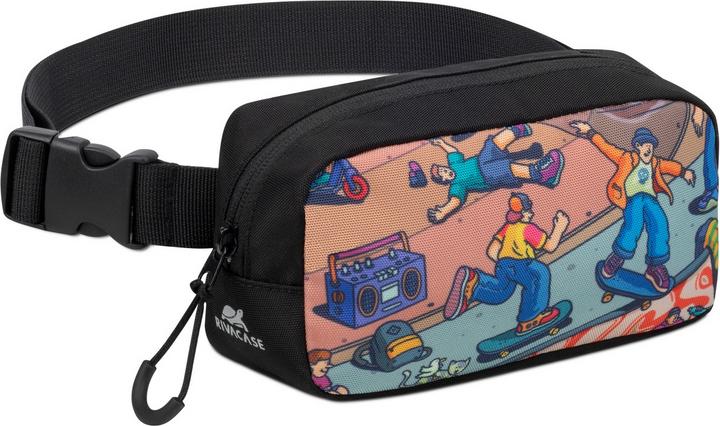 Rivacase Riva Bauchtasche Agora schwarz/ska. 5410