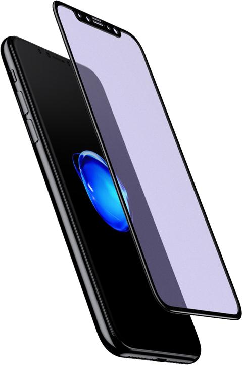 Immagine prodotto PhoneLook Vetro 3D temperato protettivo nero anti luce blu (1 Pezzo/i, Apple iPhone XS Max)