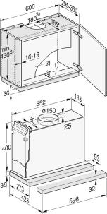 Immagine prodotto Miele DAS 4620 (Cappuccio a schermo piatto)
