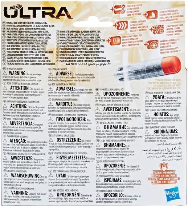 Actual product image Nerf Ultra One 20 dart refill