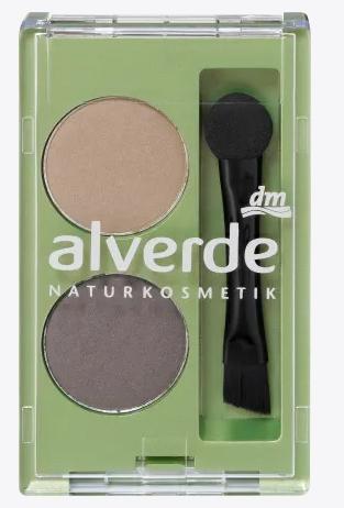 Actual product image dm alverde Duo eyebrow powder