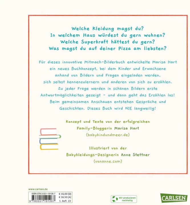 Produktbild So bin ich - Wähle das, was zu dir passt (Deutsch, Marisa Hart, 2022)