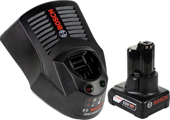 Produktbild Bosch Professional Bosch GWB 12V-10 Akku Winkelbohrmaschine 12V + L-Boxx + 1x Akku 6,0Ah + 1x Ladegerät (Akkubetrieb)