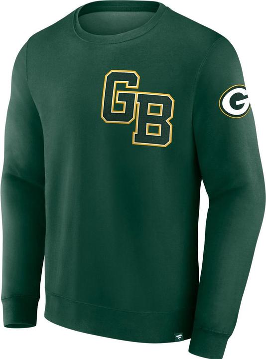 Fanatics Green Bay Packers Varsity Letter NFL Fleece Pollover - S (S)