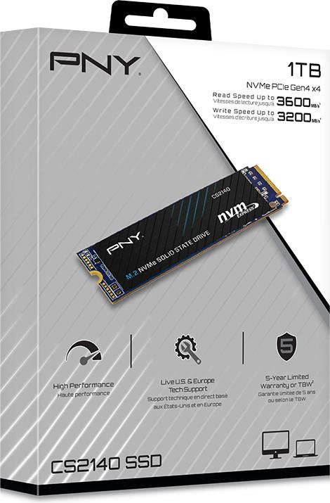 Image du produit PNY CS2140 (1000 Go, M.2 2280)