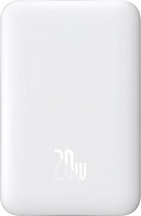 Produktbild Baseus Magnetic Mini Air Powerbank 10000mAh 20W (white) (10000 mAh, 20 W, 37 Wh)