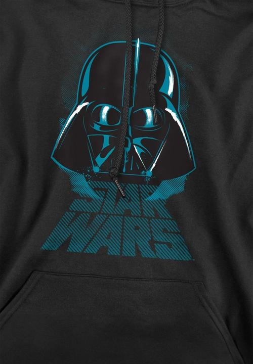 Immagine prodotto Star Wars Felpa con Cappuccio Darth Vader Effetto invecchiato Uomo (XL)