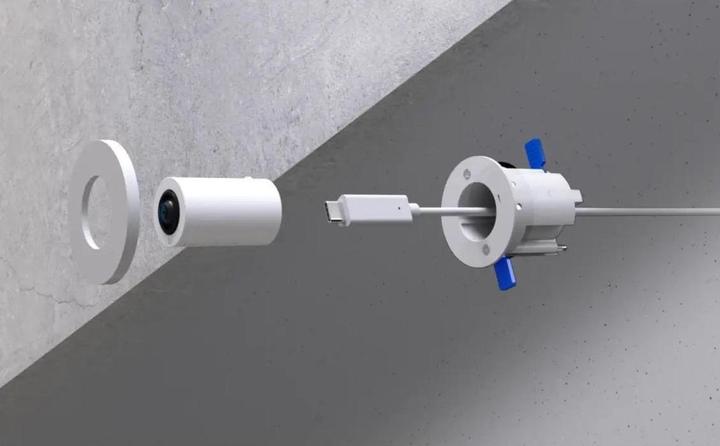 Actual product image Ubiquiti UVC-AI-THETA-PRO -, AI Theta Professional (Mounting kit, Cable, Lens)