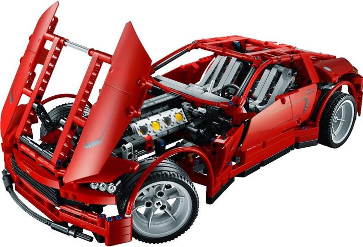 Actual product image LEGO Supercar (8070, LEGO Technic)