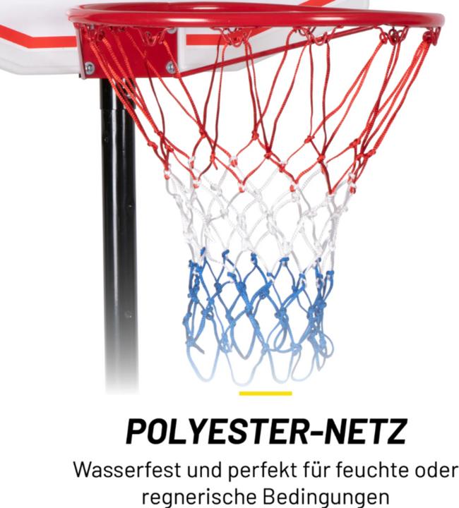 Actual product image Dunlop Basketball Hoop with Stand, 165-205 cm