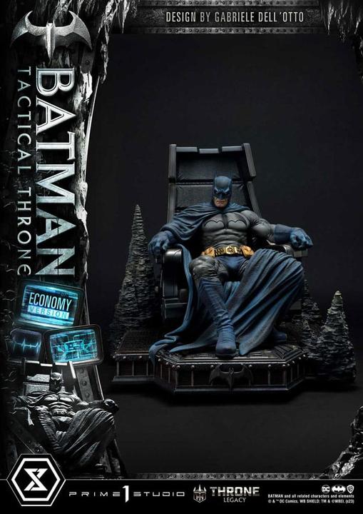 Actual product image Prime 1 Studio DC Comics statuette 1/3 Throne Legacy Collection Batman Tactical Throne Economy Version 46 cm