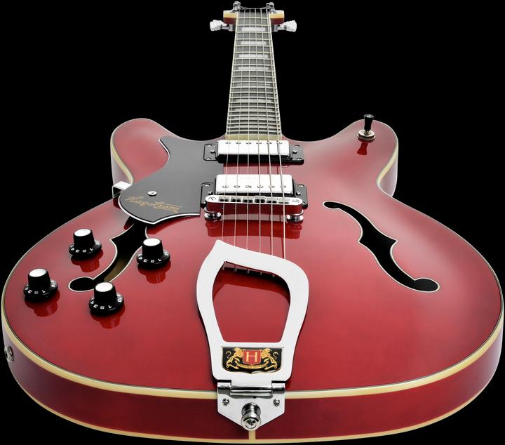 Produktbild Hagstrom E-Gitarre, Viking, Transparent Cherry, Linkshänder (E-Gitarre, Ahorn)