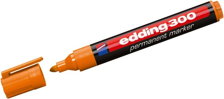 Actual product image Edding Permanent marker 300 orange (Orange, 3 mm, 1 x)