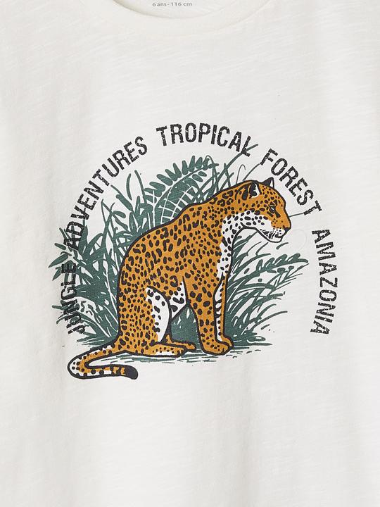 Actual product image Vertbaudet Jungen T-Shirt mit Naturmotiv, Recycling-Baumwolle (140)