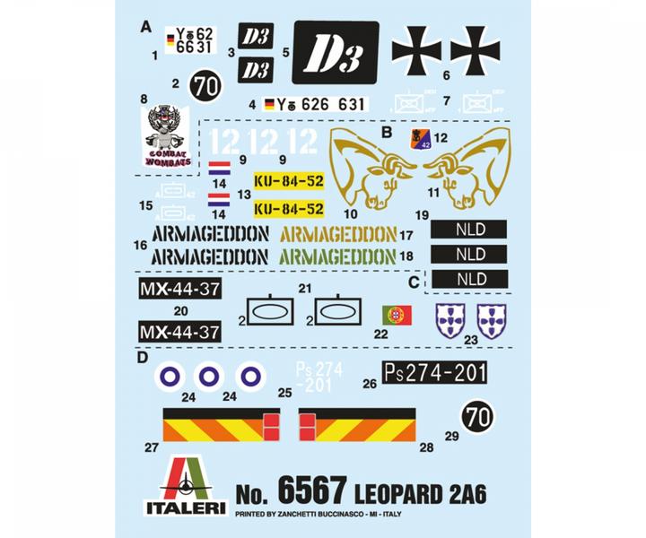 Actual product image 1:35 Leopard 2A6